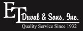 ET Duval & Sons, Inc. 